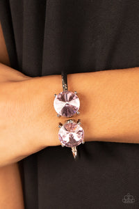 Bracelet Hinged,Light Pink,Pink,Spark and Sizzle Pink ✧ Hinged Bracelet