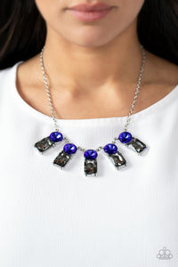Blue,Necklace Short,Celestial Royal Blue ✨ Necklace