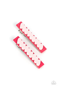 Hair Clip,Hearts,Light Pink,Pink,Valentine's Day,Cutely Cupid Pink ✧ Heart Hair Clip