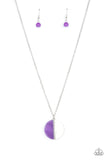 Elegantly Eclipsed Purple ✧ Necklace