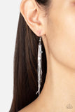 Cosmic Cascade Silver ✧ Earrings Earrings