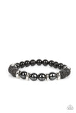 Mega Metamorphic Black ✧ Lava Rock Bracelet Lava Bracelet