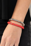 Catalina Marina Red ✧ Stretch Bracelet Stretch Bracelet