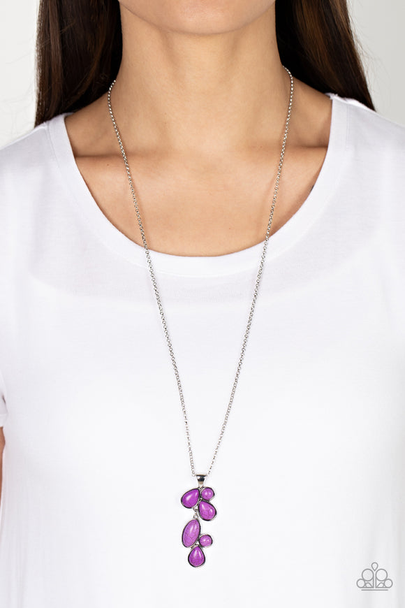 Wild Bunch Flair Purple ✧ Necklace Long