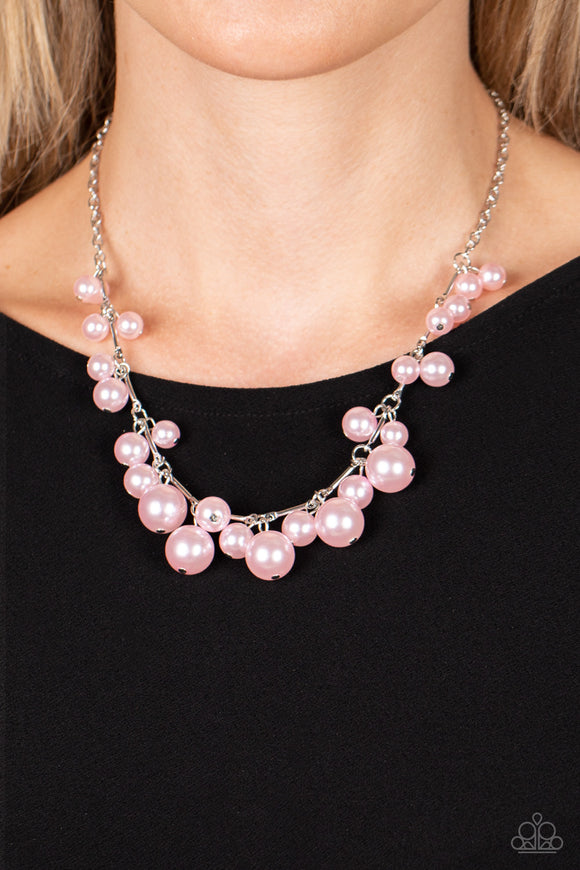 Tearoom Gossip Pink ✨ Necklace short