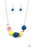 Bauble Bonanza Multi ✧ Acrylic Bead Necklace Short