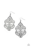 Festive Foliage Black ✧ Earrings