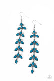 Fanciful Foliage Blue ✧ Earrings Earrings