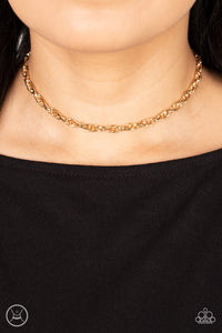 Gold,Necklace Choker,Necklace Short,Urban Underdog Gold ✧ Choker Necklace