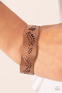 Bracelet Cuff,Copper,Savanna Oasis Copper ✧ Bracelet