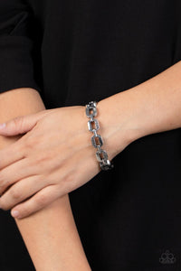 Bracelet Hinged,Silver,Powerhouse Plunder Silver ✧ Bracelet