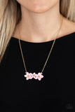 Petunia Picnic Pink ✧ Necklace Short