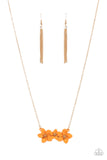 Petunia Picnic Orange ✨ Necklace Short