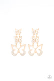 Flamboyant Flutter Gold ✧ Post Earrings Post Earrings