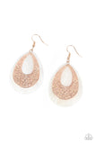 Bountiful Beaches Rose Gold ✧ Earrings