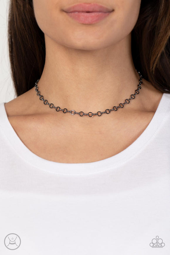Keepin it Chic Black ✧ Choker Necklace Choker Necklace