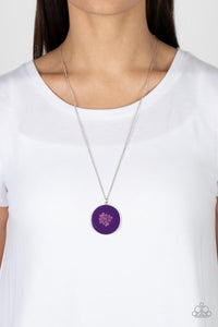 Necklace Long,Necklace Short,Purple,Prairie Picnic Purple ✨ Necklace