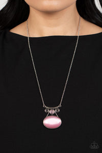 Cat's Eye,Light Pink,Necklace Long,Necklace Short,Pink,One DAYDREAM At A Time Pink ✧ Necklace