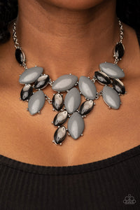 Gray,Necklace Short,Silver,Date Night Nouveau Silver ✨ Necklace