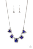 Posh Party Avenue Blue ✧ Necklace Short