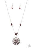 TIMELESS Traveler Red ✧ Necklace Short