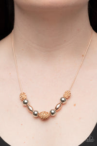 Gold,Multi-Colored,Necklace Short,Rose Gold,Silver,Space Glam Multi ✧ Necklace