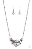 Lavishly Loaded Black ✧ Iridescent Necklace