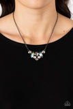 Lavishly Loaded Black ✧ Iridescent Necklace