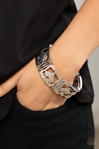 Bracelet Stretchy,Hearts,Silver,Valentine's Day,Legendary Lovers Silver ✧ Heart Stretch Bracelet