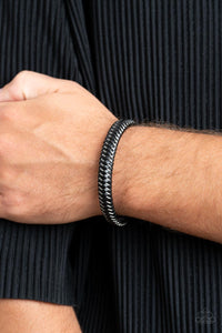 Black,Bracelet Magnetic,Men's Bracelet,Urban Bracelet,HAUTE-breaker Silver ✧ Magnetic Bracelet