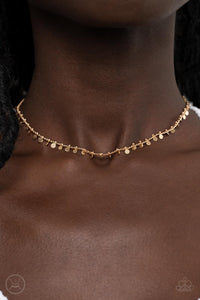 Gold,Necklace Choker,Spotlight Spunk Gold ✧ Necklace