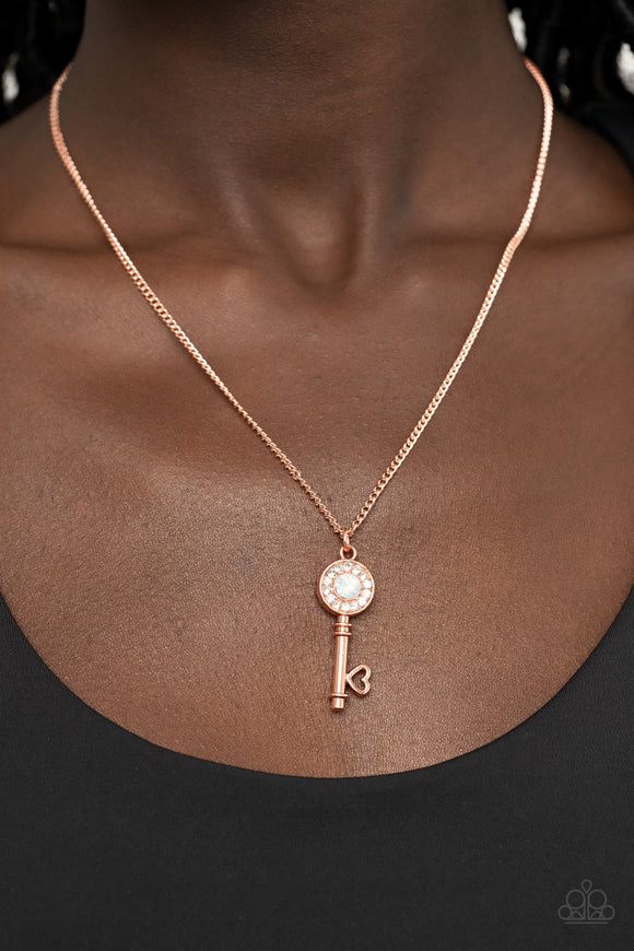 Prized Key Player Copper ✨ Necklace Short