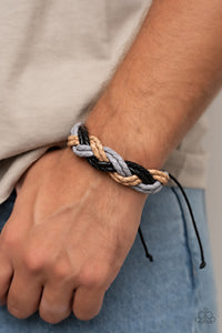 Black,Bracelet Knot,Brown,Gray,Multi-Colored,Urban Bracelet,On Adventure Time Black ✧ Urban Bracelet