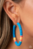 Colorfully Contagious Blue ✧ Hoop Earrings Hoop Earrings