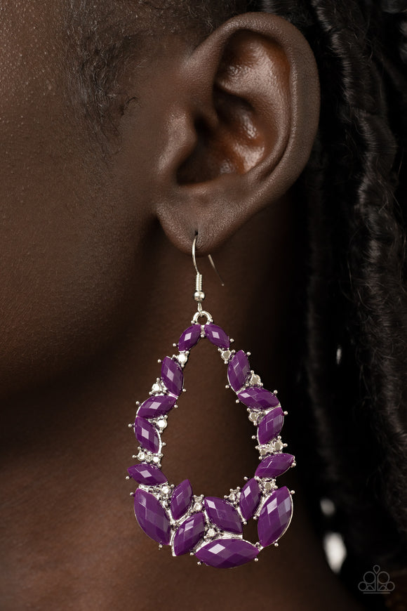Tenacious Treasure Purple ✧ Earrings Earrings