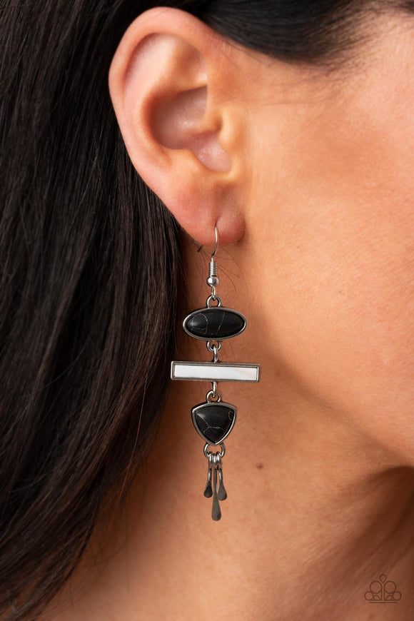 Adventurously Artisan Black ✧ Earrings