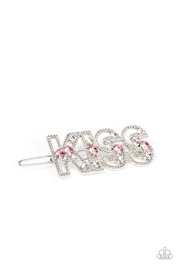 Kiss Bliss Pink ✧ Barrette Barrette Hair Accessory