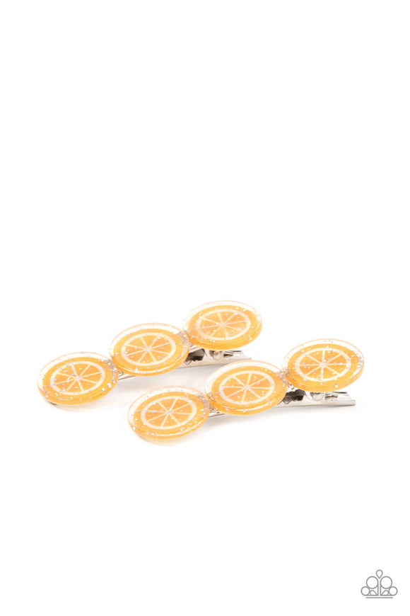 Charismatically Citrus Orange ✧ Hair Clip