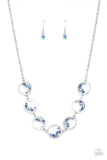 Blissfully Bubbly Blue ✧ Necklace Short
