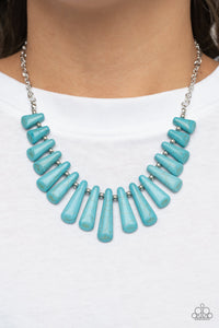 Blue,Necklace Short,Turquoise,Mojave Empress Blue ✧ Necklace