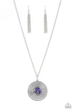 Targeted Tranquility Purple ✧ Necklace Long