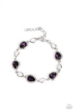 Timelessly Teary Purple ✧ Bracelet