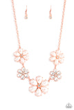 Fiercely Flowering Copper ✧ Necklace Short