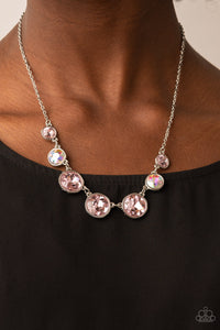 Iridescent,Light Pink,Necklace Short,Pink,Pampered Powerhouse Pink ✧ Necklace