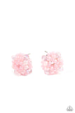 Bunches of Bubbly Pink ✧ Seed Bead Post Earrings Post Earrings