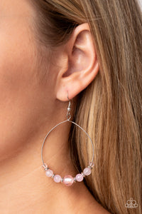 Earrings Fish Hook,Light Pink,Ambient Afterglow Pink ✧ Earrings