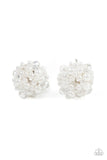 Bunches of Bubbly White ✧ Post Earrings Post Earrings