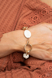 Bracelet Clasp,Gold,Sets,Hola, SONORA White ✧ Bracelet