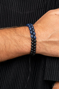 Black,Blue,Bracelet Knot,Lapis,Urban Bracelet,Just Play Cool Blue ✧ Urban Bracelet
