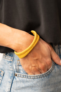 Bracelet Cuff,Suede,Yellow,Desert Odyssey Yellow ✧ Suede Cuff Bracelet